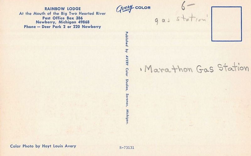 Rainbow Lodge - Vintage Postcard (newer photo)